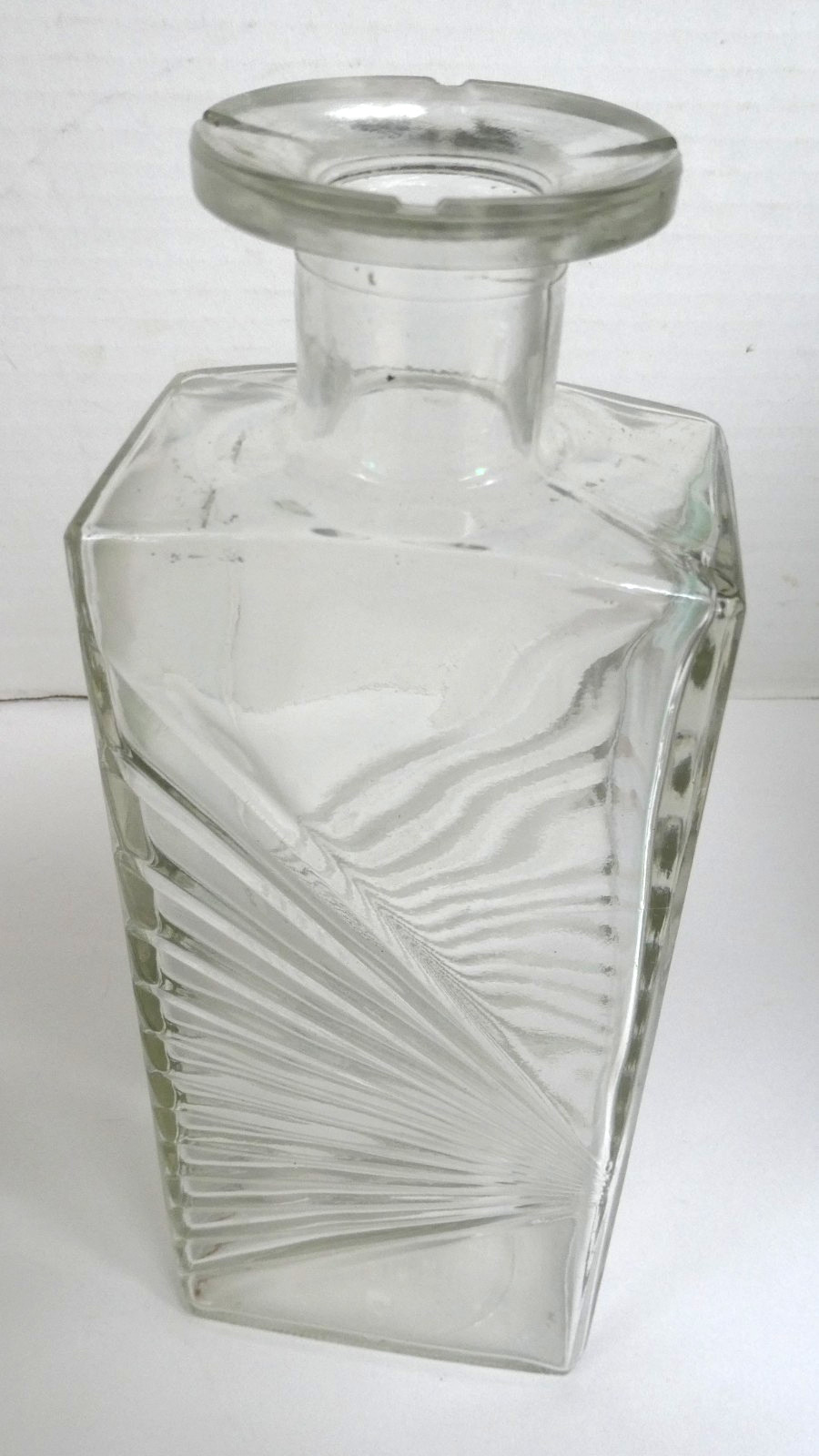 1968 Anchor Hocking Deco Style Liquor Bottle