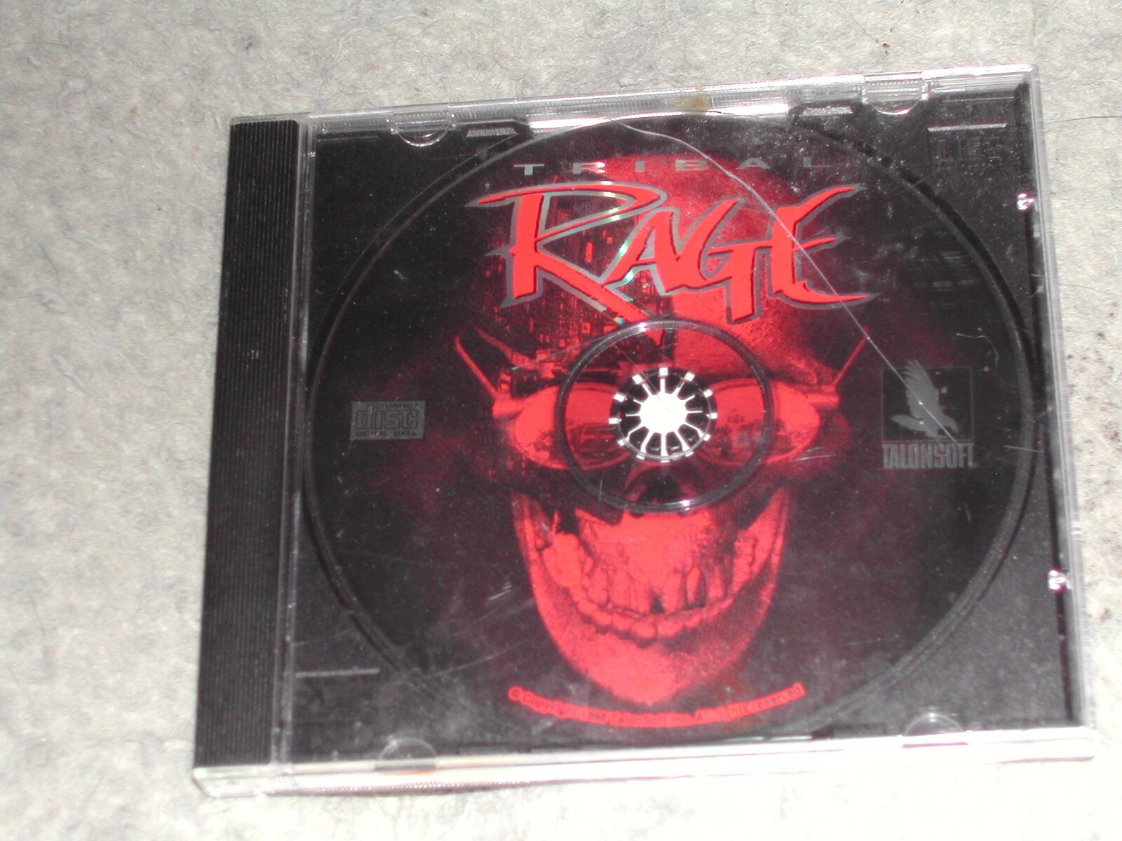 Tribal Rage by Talonsoft Windows PC CD Rom   Vintage game DISC ONLY #1998 AD