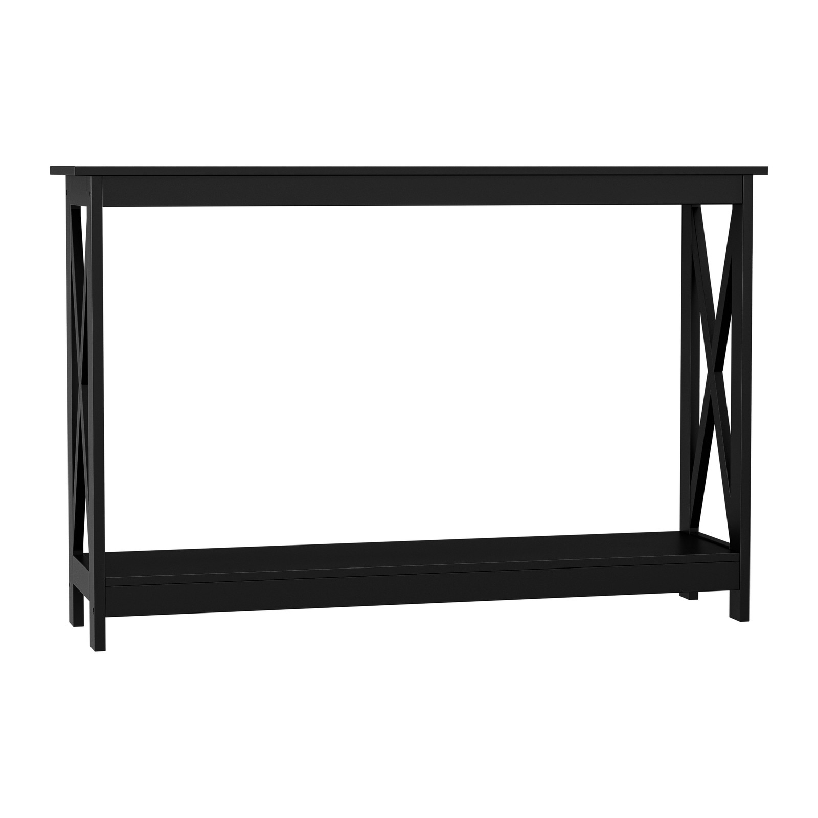 Console Table Along Bed Accent Side Stand Display Storage Shelf Entryway 47inch