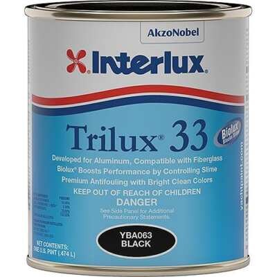 Courtaulds Coatings Trilux 33 Black Pint #YBA063P For Aluminum