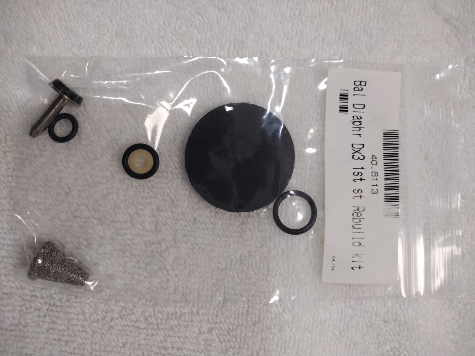 OCEANIC Balance Diaphragm DX3 1st STAGE REBUILD KIT #40.6113-OEM NEW OLD STOCK