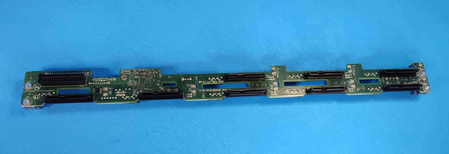 Cisco UCS C220 M3 Server 8 Bay 2.5" SAS HDD Hard Drive Backplane 74-10148-01