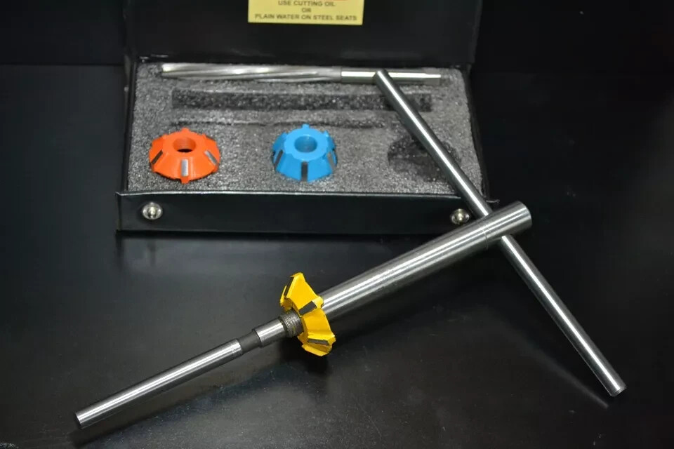 HONDA ACTIVA VALVE SEAT CUTTER SET CARBIDE TIPPED 24,28 mm 45 DEG 25 MM 70 DEG