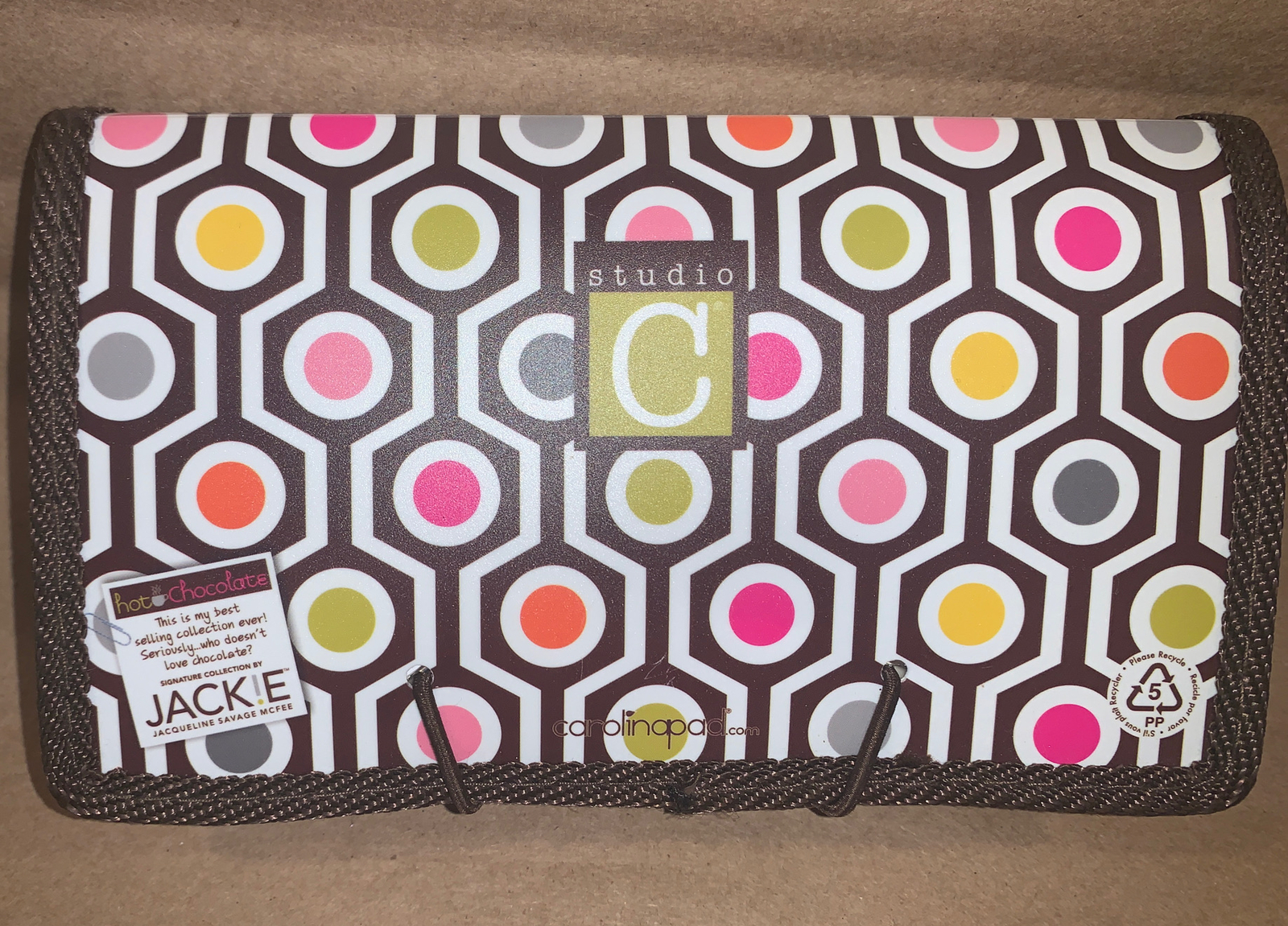 Studio C 13 Pocket Coupon Expanable Holder. New