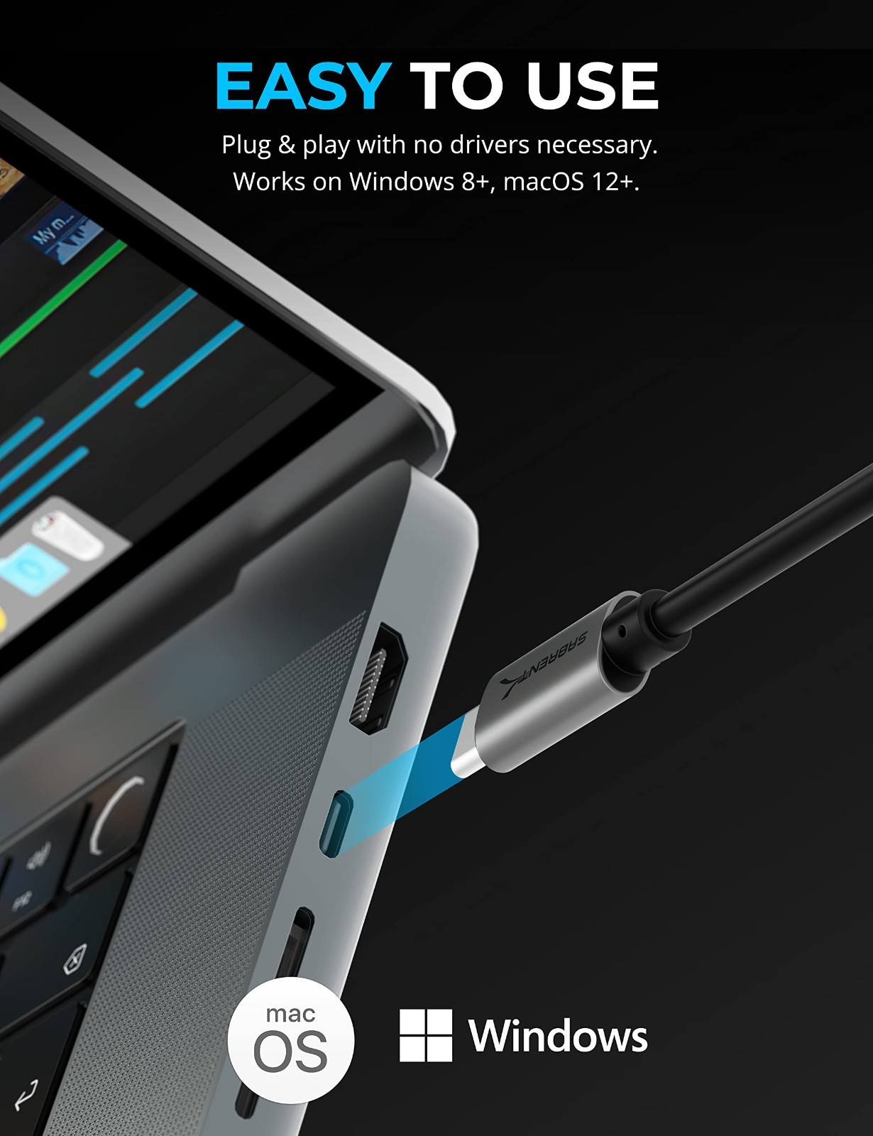 Dual-Slot USB-C Card Reader for UHS-II SD & microSD, High-Speed Memory Access