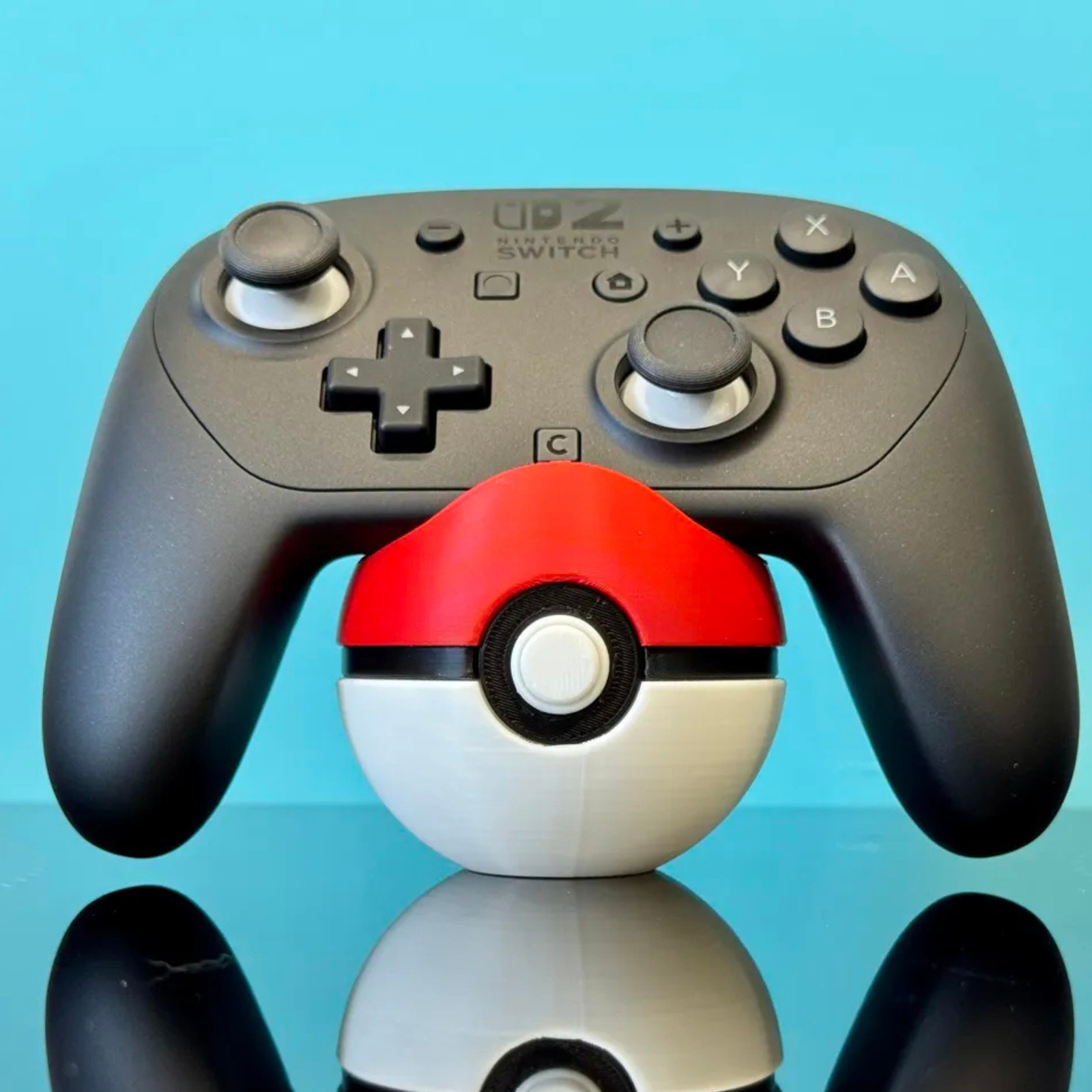 Poke Ball Pokemon Display Stand Nintendo Switch 2 Pro Controller Gamepad Holder