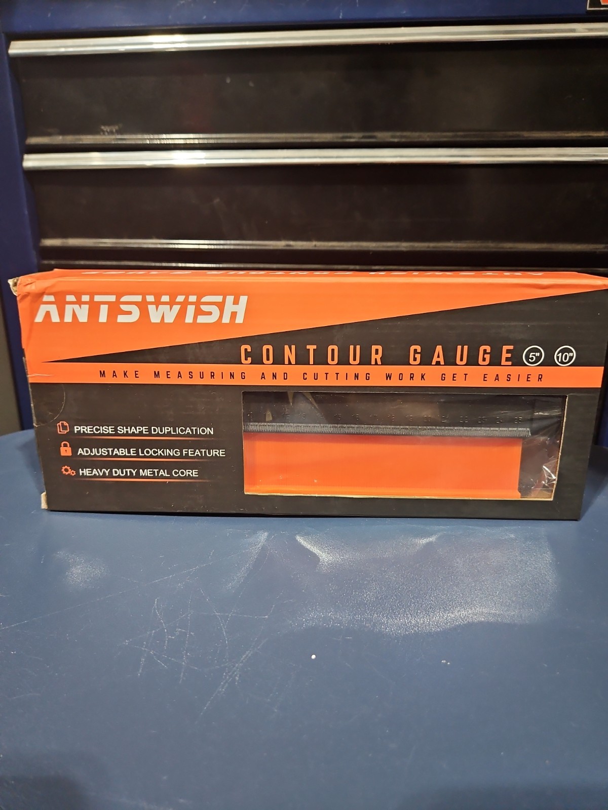 Antswish Contour Gauge Set (5" & 10") Heavy Duty Profile Tool with Lock – NIB