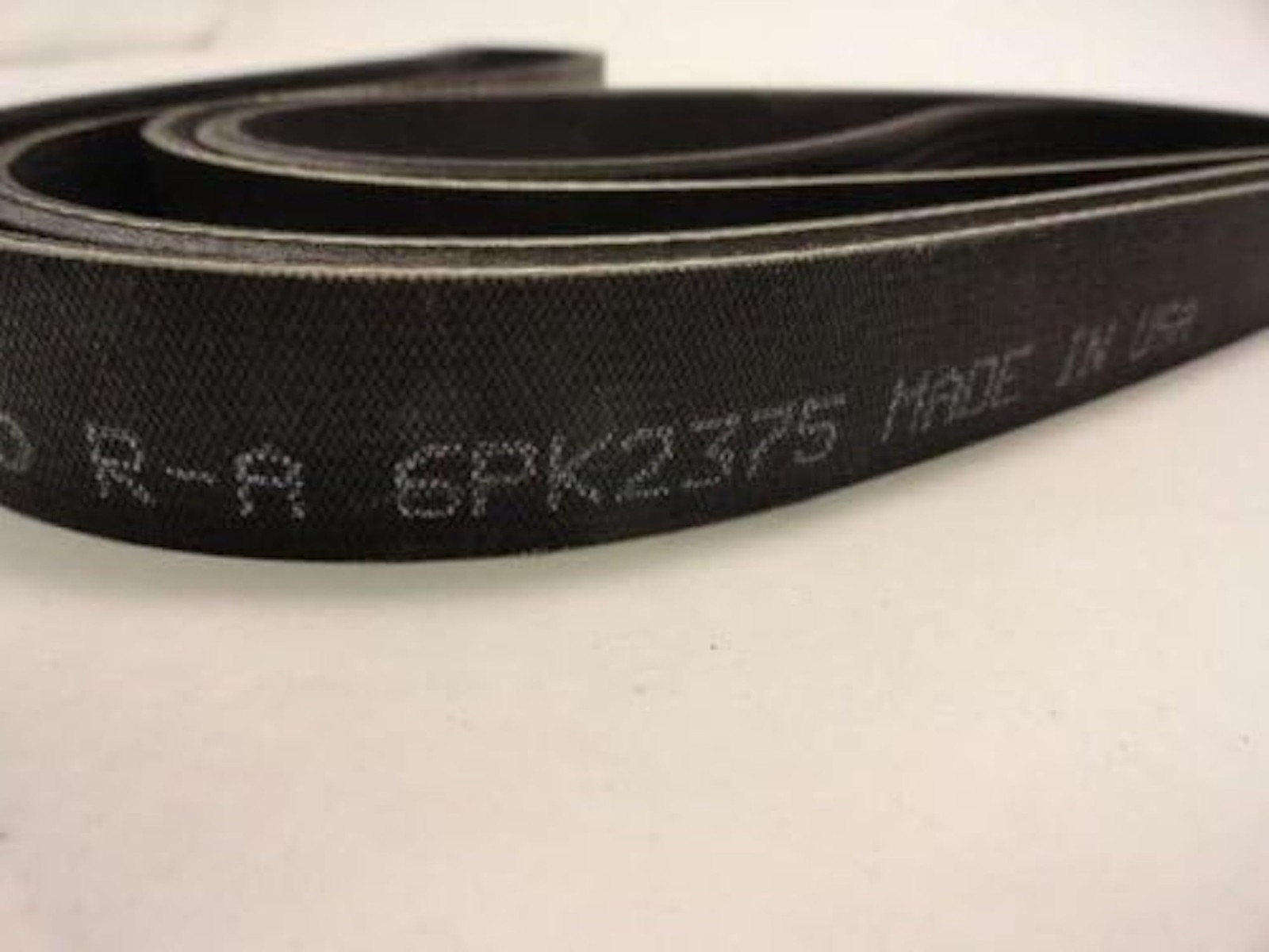 6PK2375 OEM Quality Serpentine Belt Black