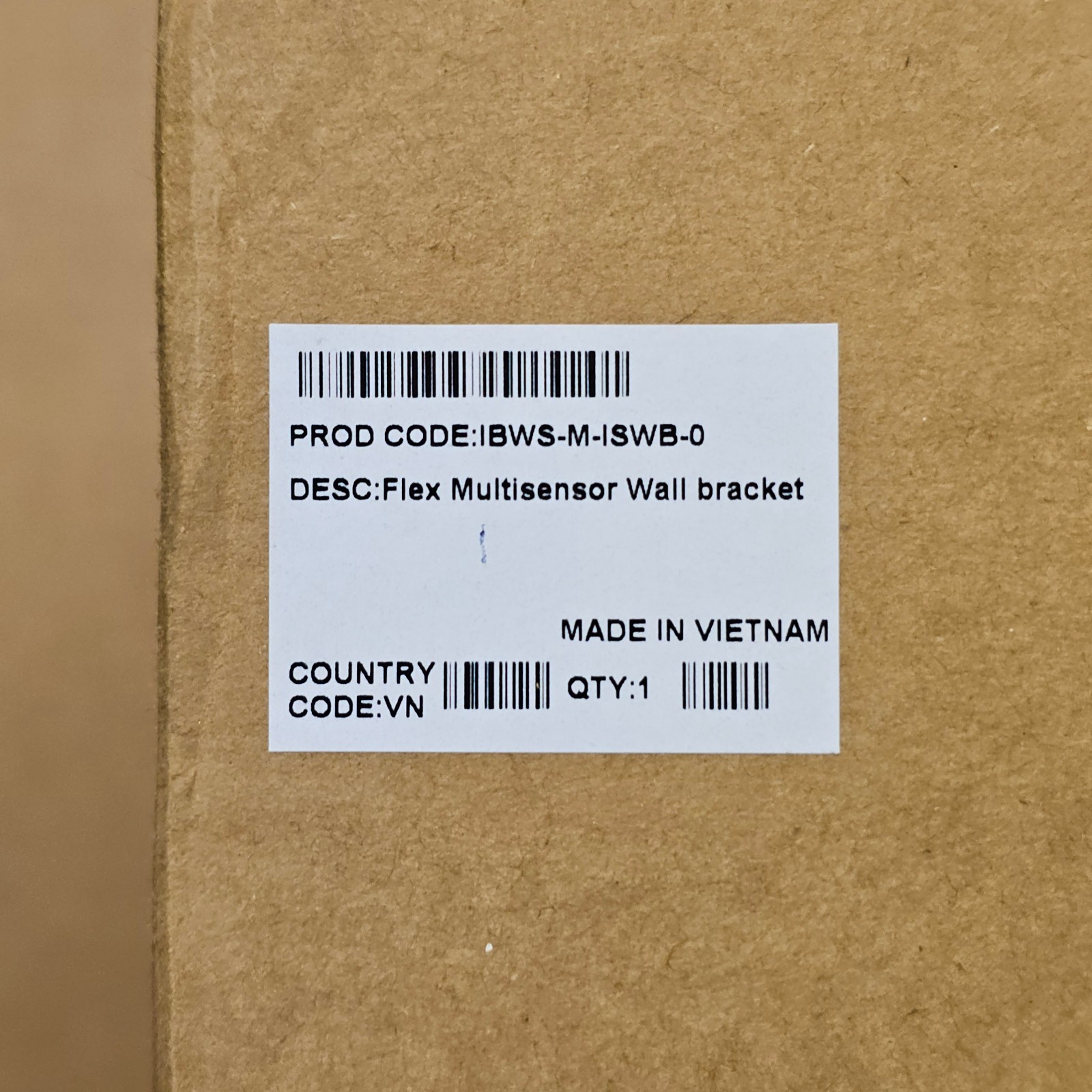 Illustra IBWS-M-ISWB-0 Flex Multisensor Wall Mount - New, Open Box