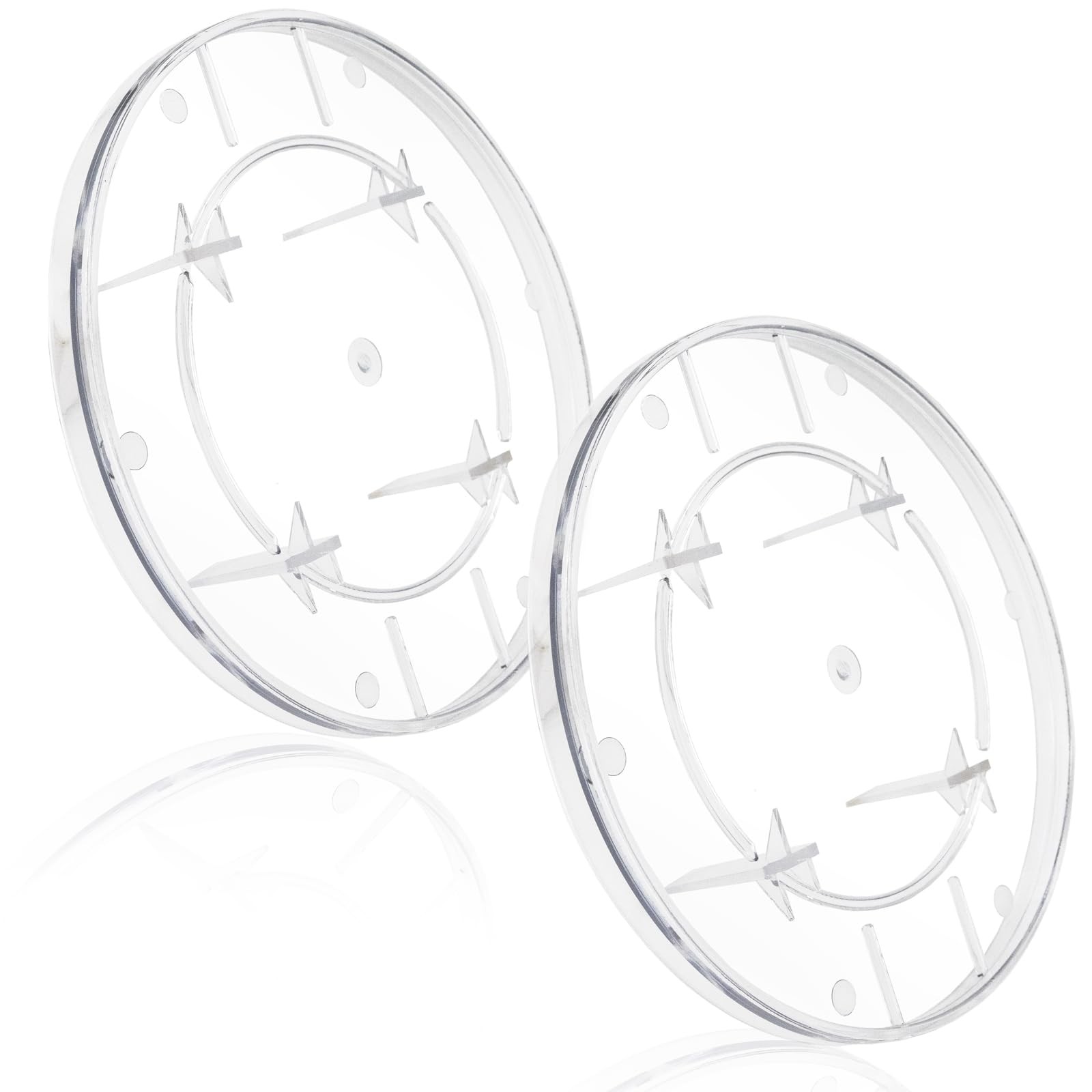 2 Pack Electric Meter Covers Clear Plastic Meter Socket Covers Replacement Co...