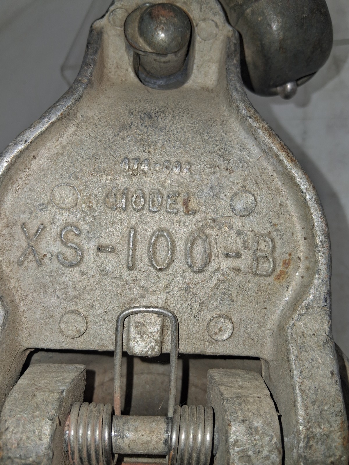 Sherman Reilly Model XS-100-B Stringing CABLE BLOCK PULLEY TOOL