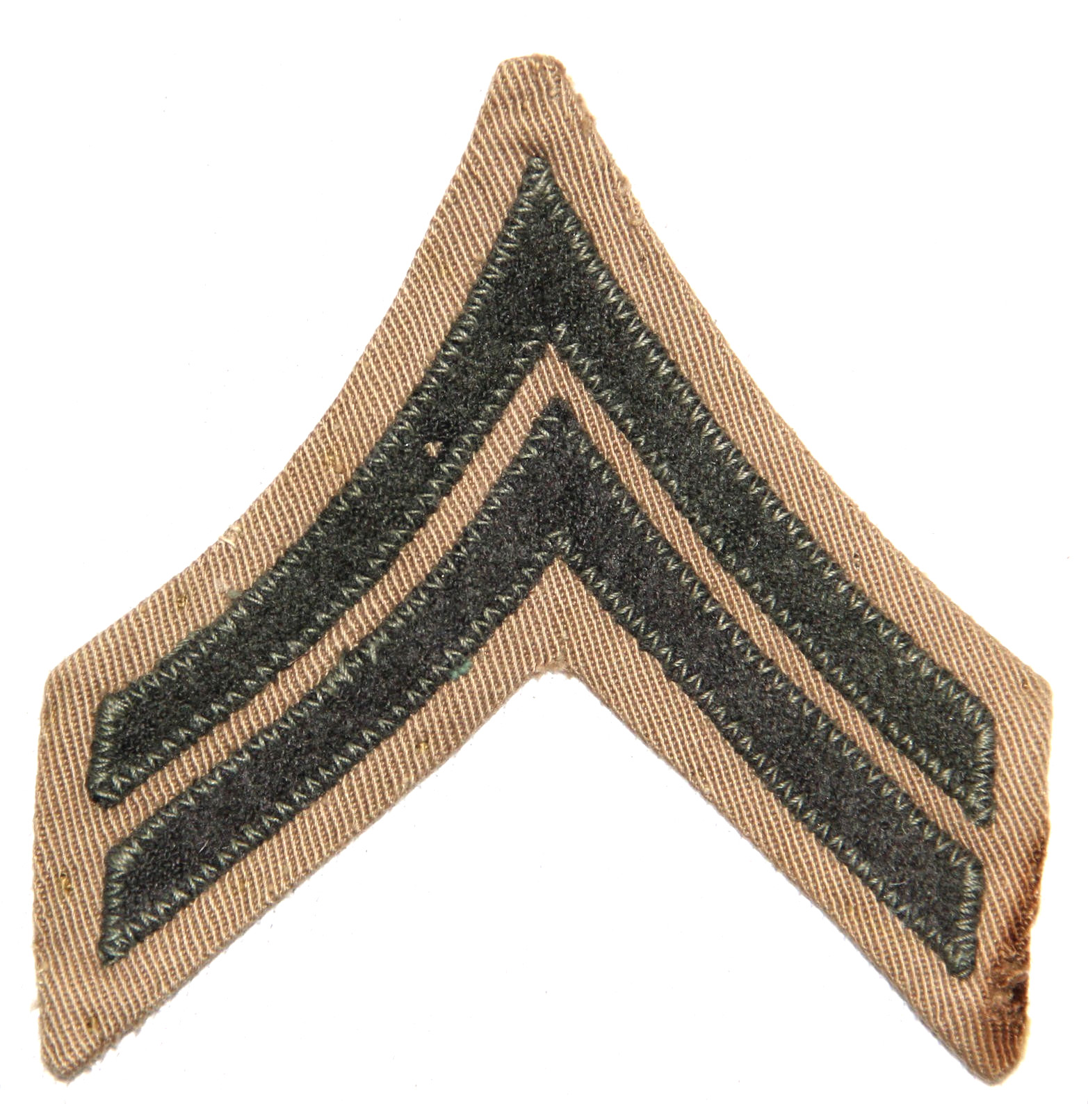 ORIGINAL WWII USMC CORPORAL CHEVRON