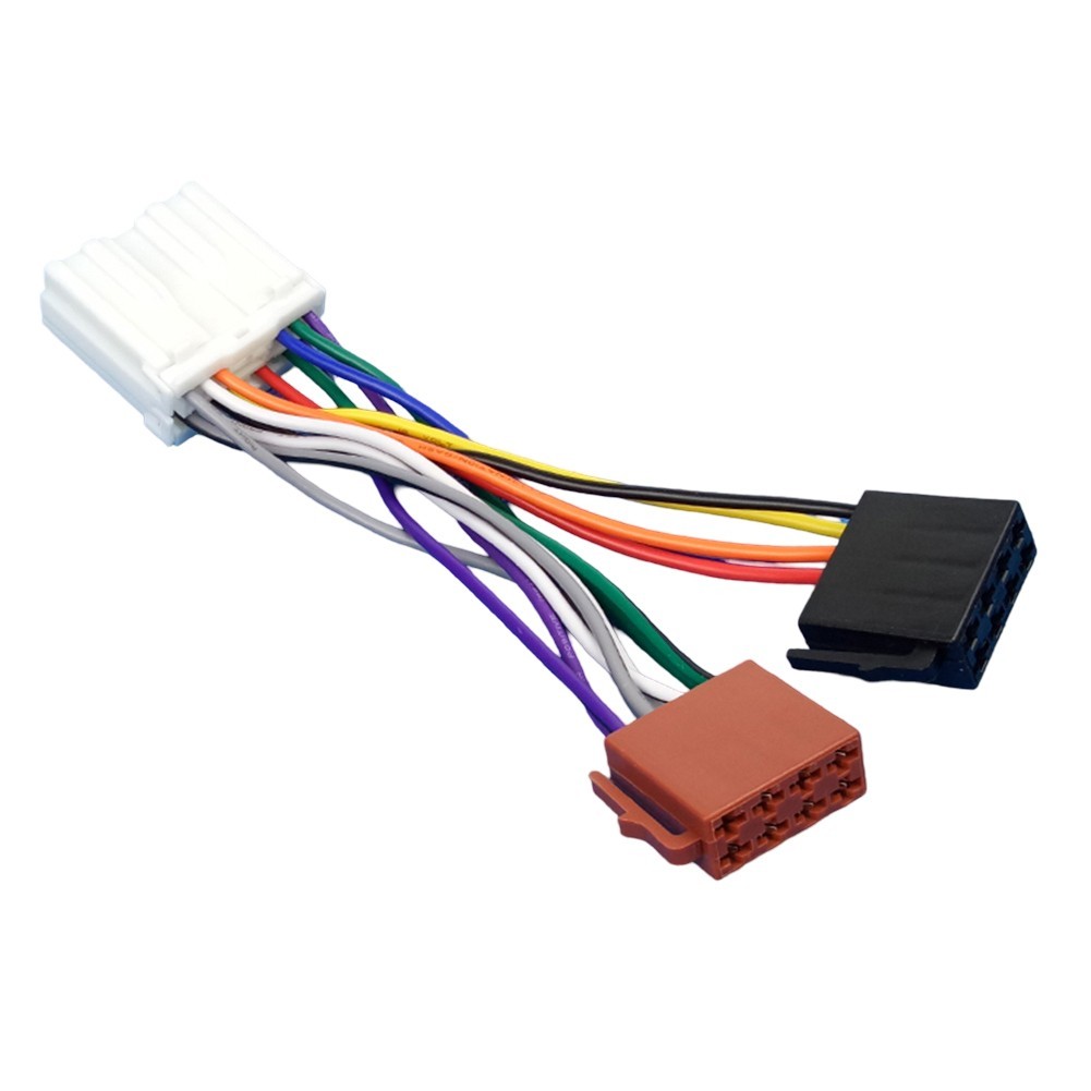 For Mitsubishi to for iso Radio Harness Adapter Quick Connect 16Pin Wiring
