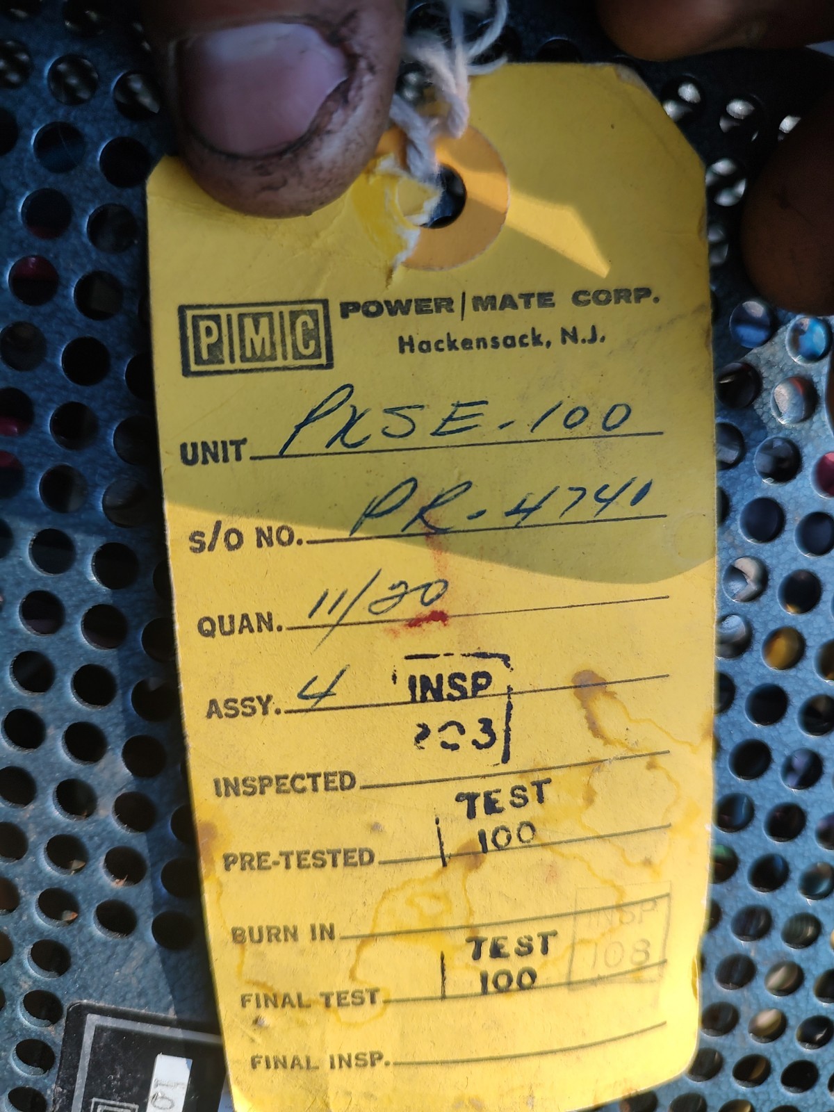 Neat Old DC Power Supply Pmc Power Mate