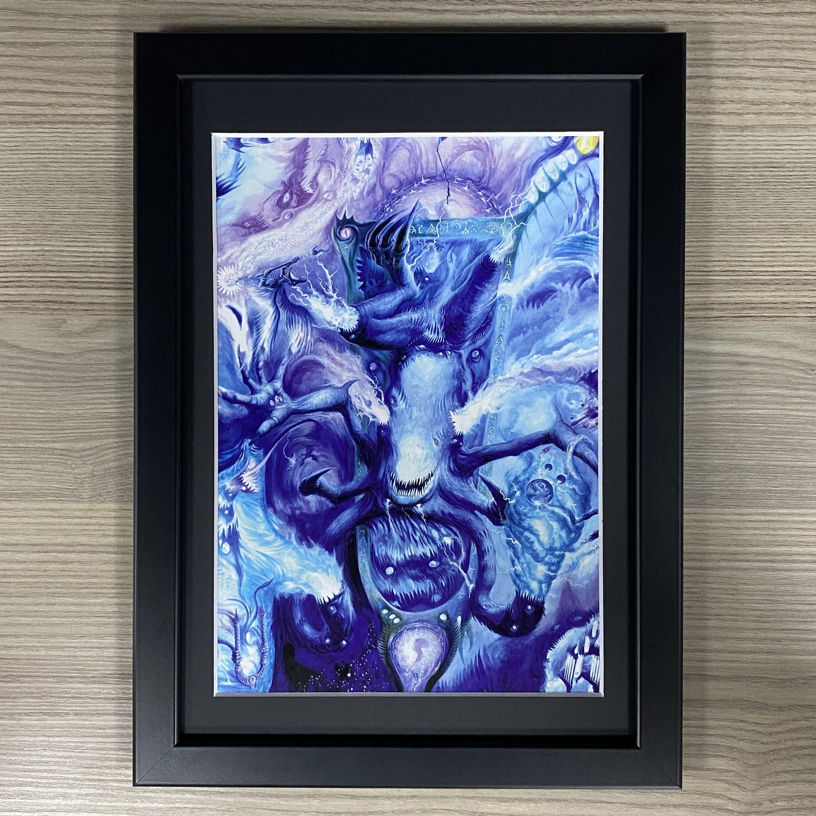 TZEENTCH FRAMED ART CHAOS DAEMONS WARHAMMER AGE OF SIGMAR AOS THE OLD WORLD