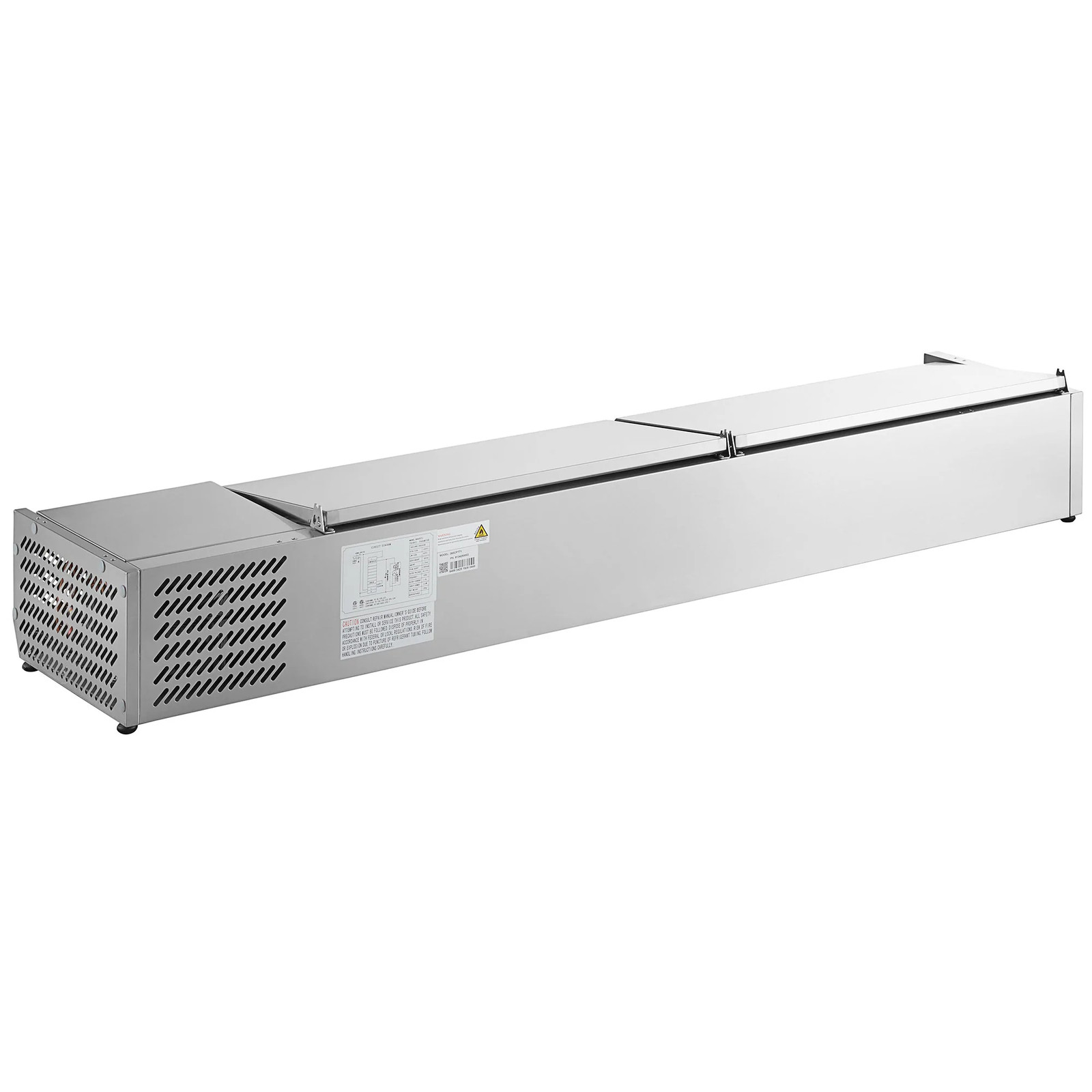 71" Countertop Refrigerated Prep Rail