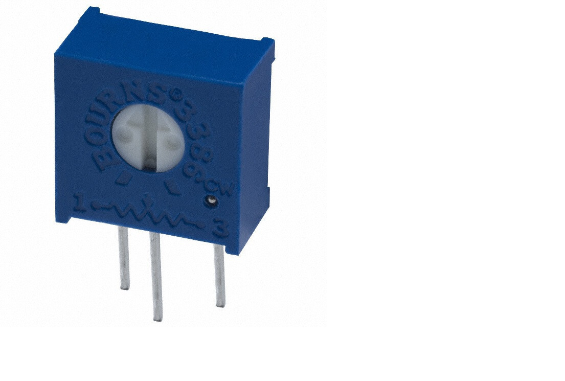1 pc , 470 kOhms 0.5W, 1/2W PC Through Hole Trimmer Potentiometer, 3386H-1-474LF