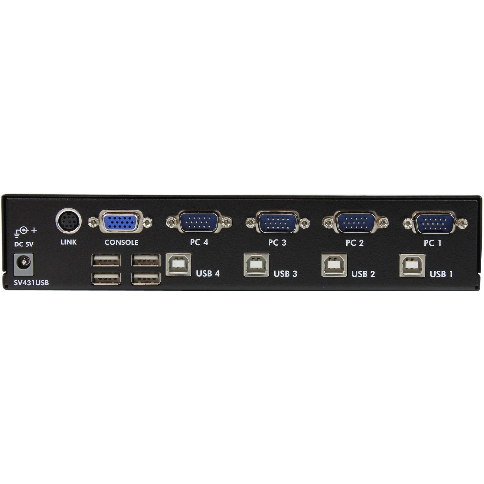 4 Port VGA USB KVM Switch TAA