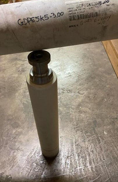 Coorstek GDPE5K5-3.00 CERAMIC PLUNGER 3" FOR GD300Q AND TEE