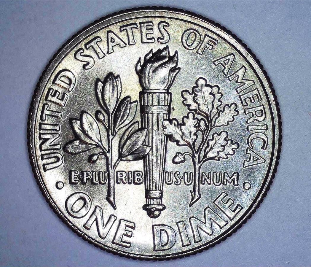 2023 P Roosevelt Dime Die Chips Circulated