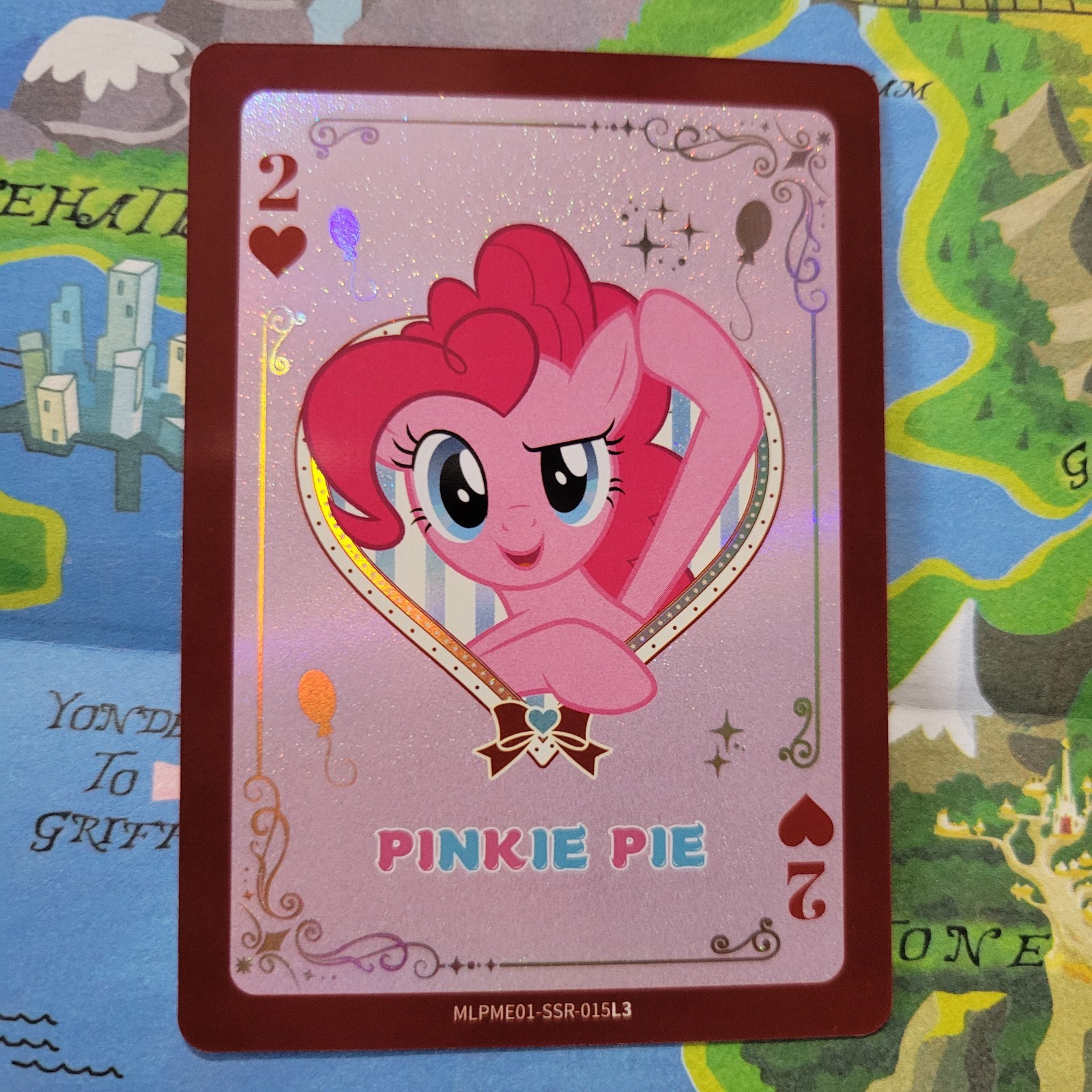 Pinkie Pie Hearts MLPME01-SSR-015 Kayou My Little Pony Card English SSR