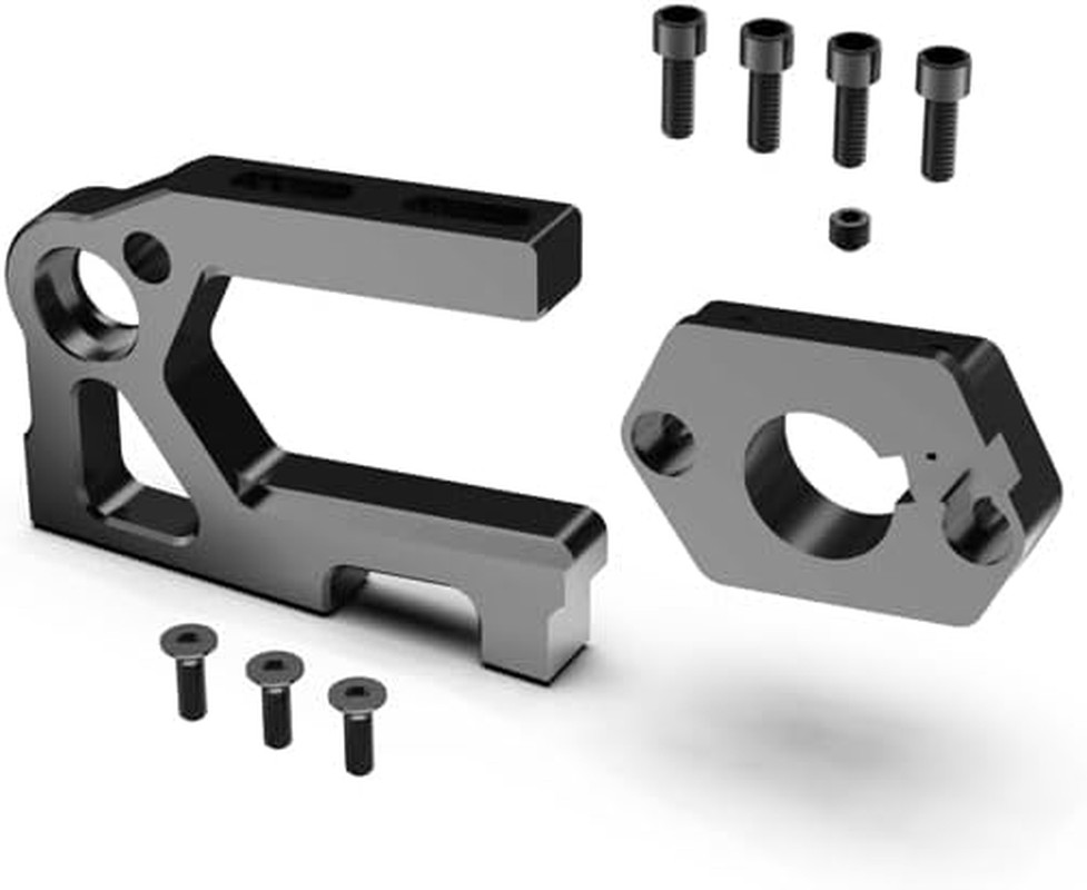 Upgraded Alluminum Alloy Adjustable Motor Mount for AK-917,Black