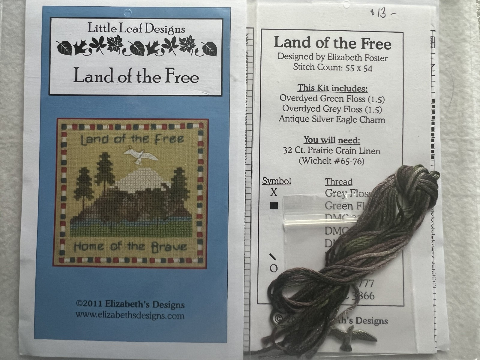 Elizabeth's Designs- Little Leaf Designs- Land of the Free set