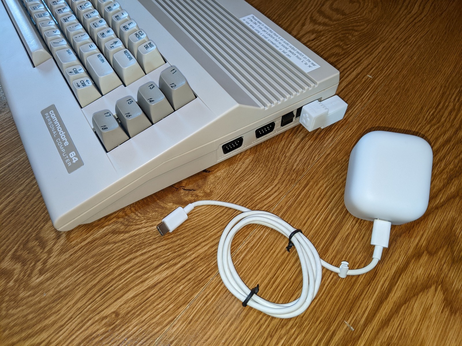 C64 Mini Power Supply PSU Type C Adapter for Commodore 64 C64 Computer