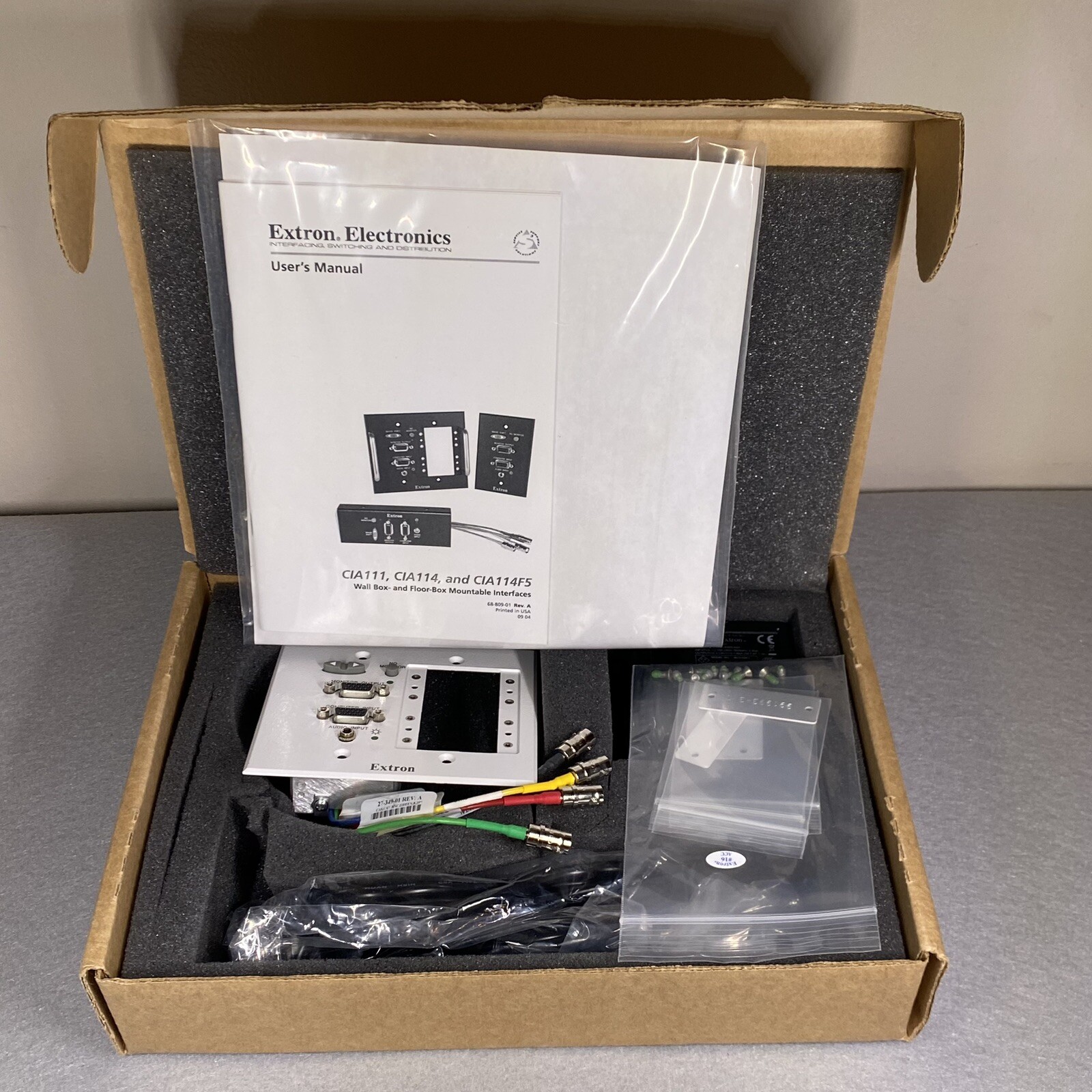 Extron Electronics 60-597-23 CIA111-4 Computer Interface With Audio