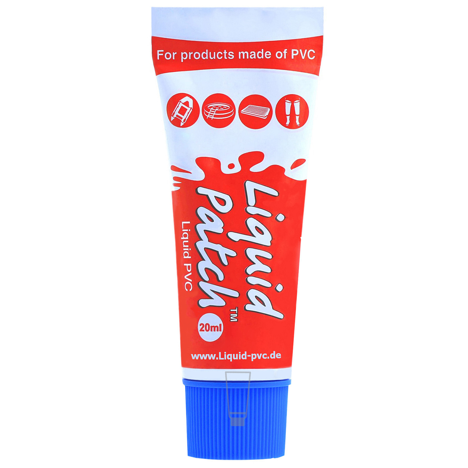 Liquid PVC patch repair kit liquid patch inflatable boat adhesive Latka Blue