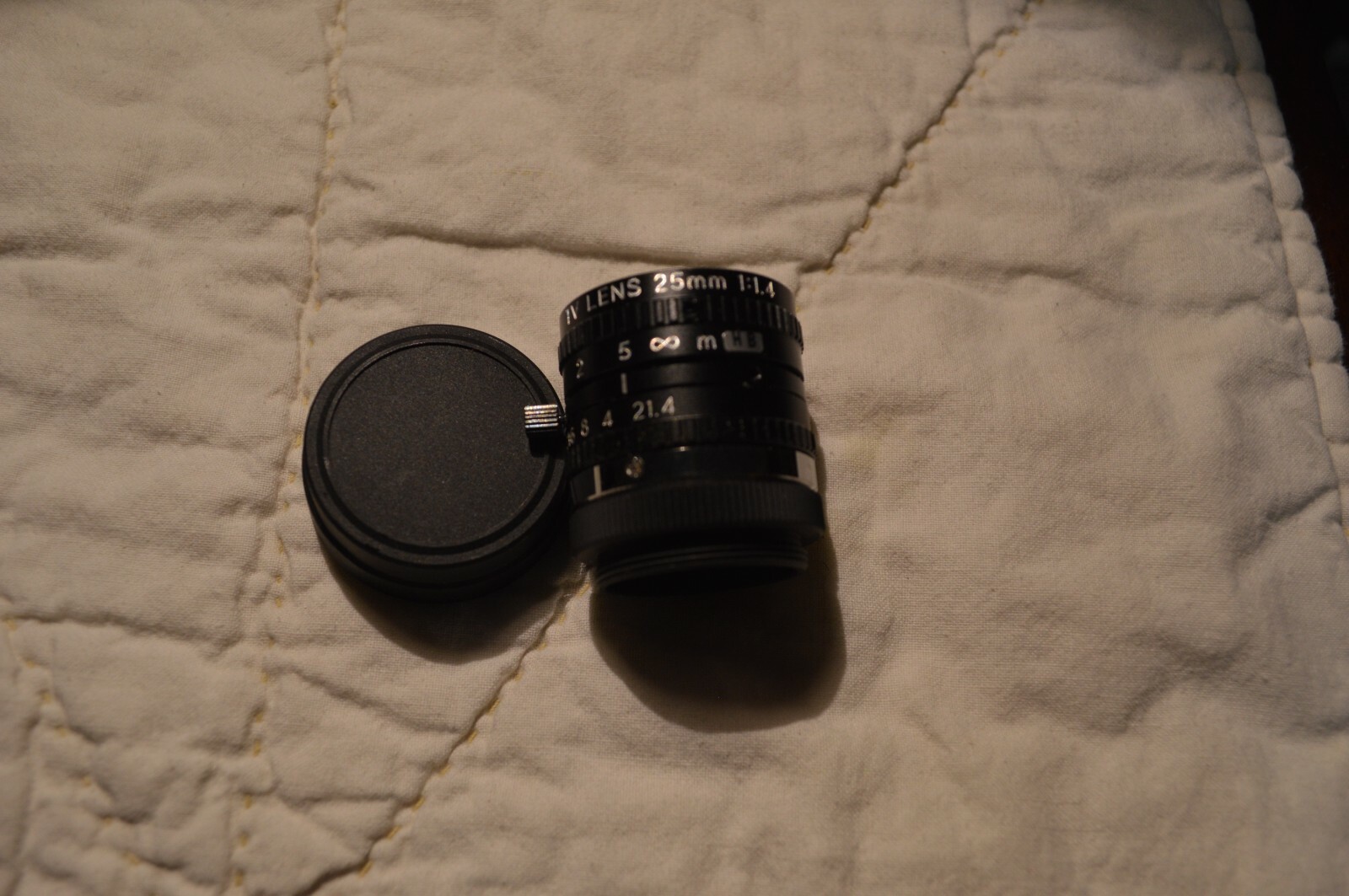 COGNEX TV LENS 25MM 1:1.4 (Fujinon HF25HA-1B) NEW-UNUSED FREE SHIPPING