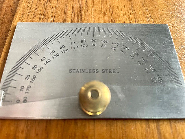 Steelex Stainless Steel Protractor