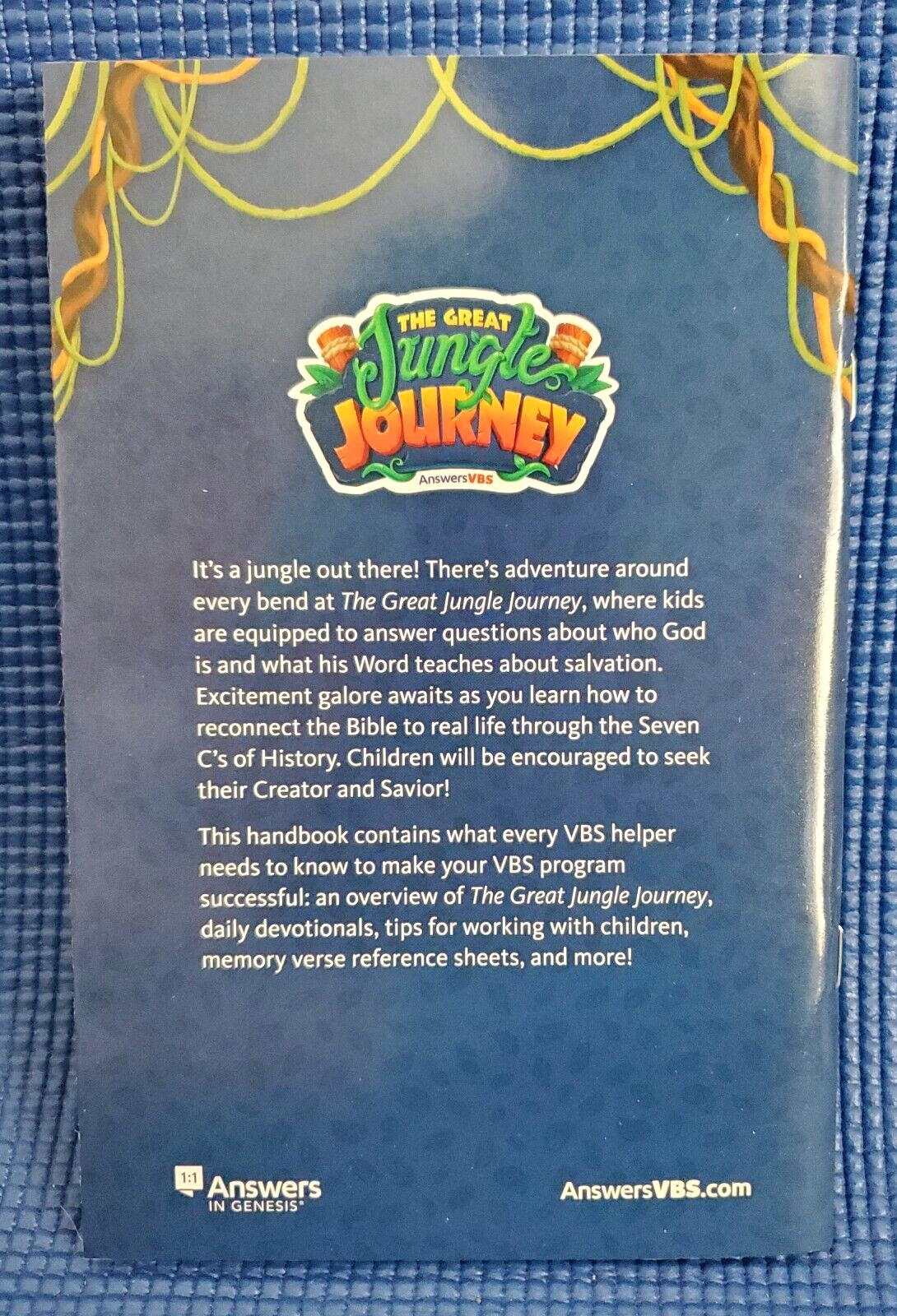 VBS The Great Jungle Journey HELPER HANDBOOK