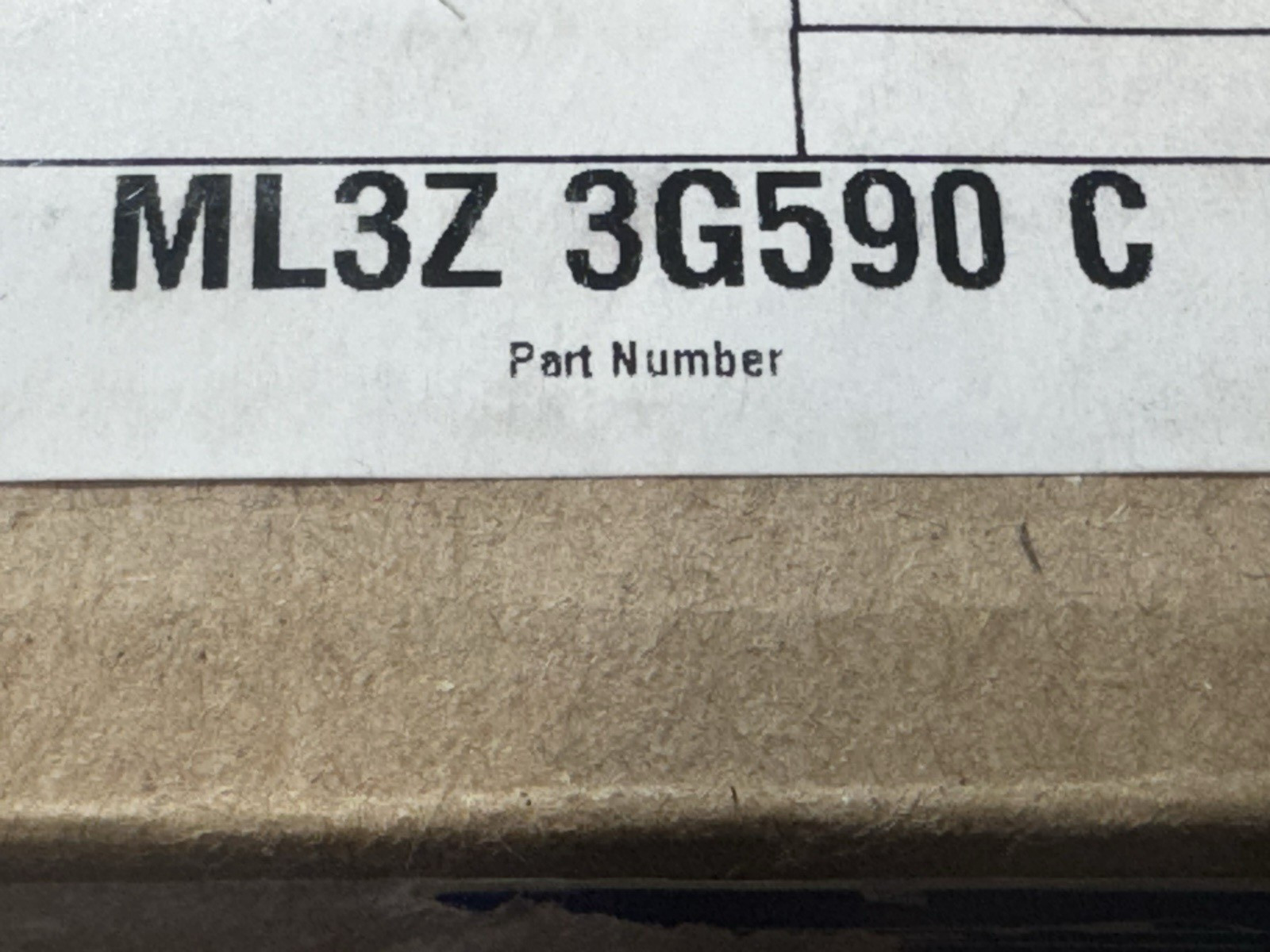 Genuine Ford Control Module ML3Z-3G590-C   (D4)