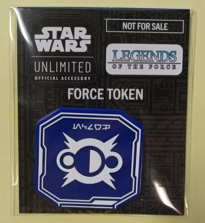 Star Wars Unlimited - Force Token - Legends Of The Force - IN HAND - SEALED NEW