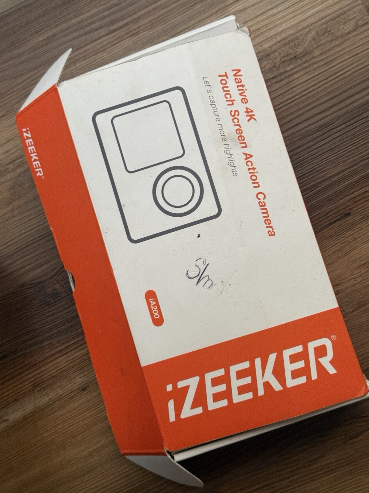 IZEEKER Waterproof Underwater 4K 24MP Action Camera, Black ia200