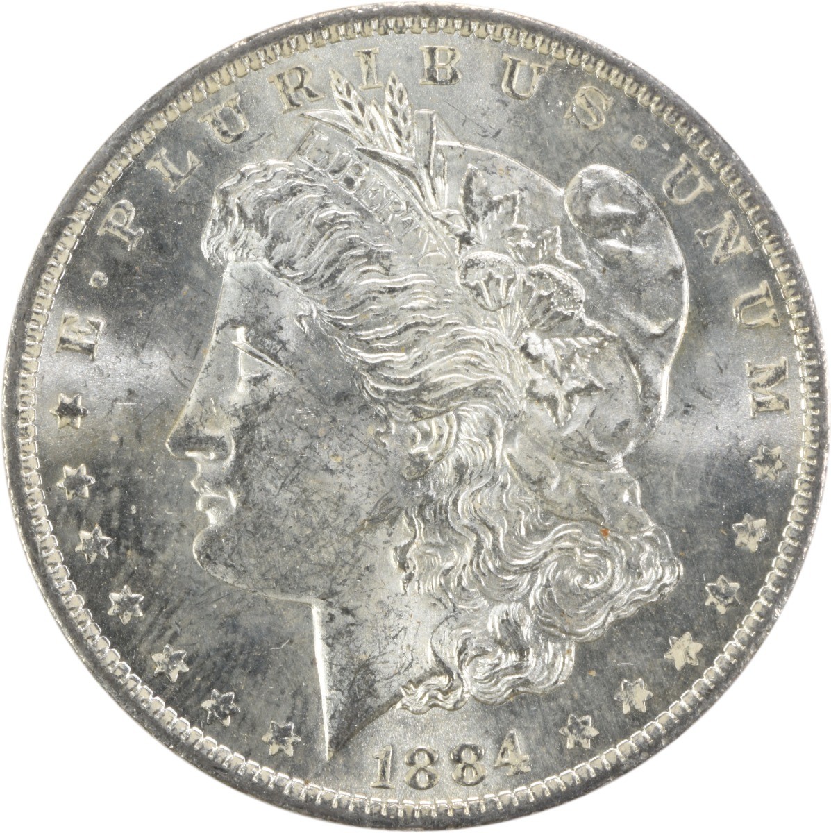 1884-O Morgan Silver Dollar Choice BU Uncertified #515