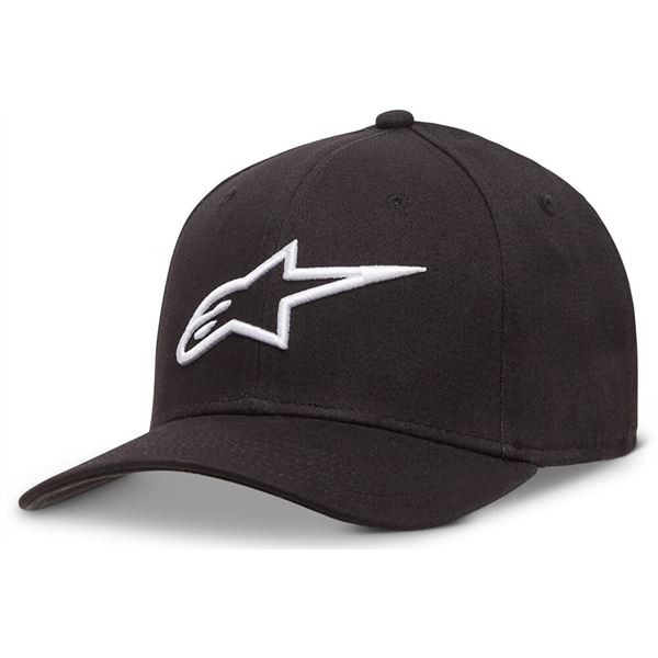 Alpinestars Ageless Curve Snapback Hat, Black