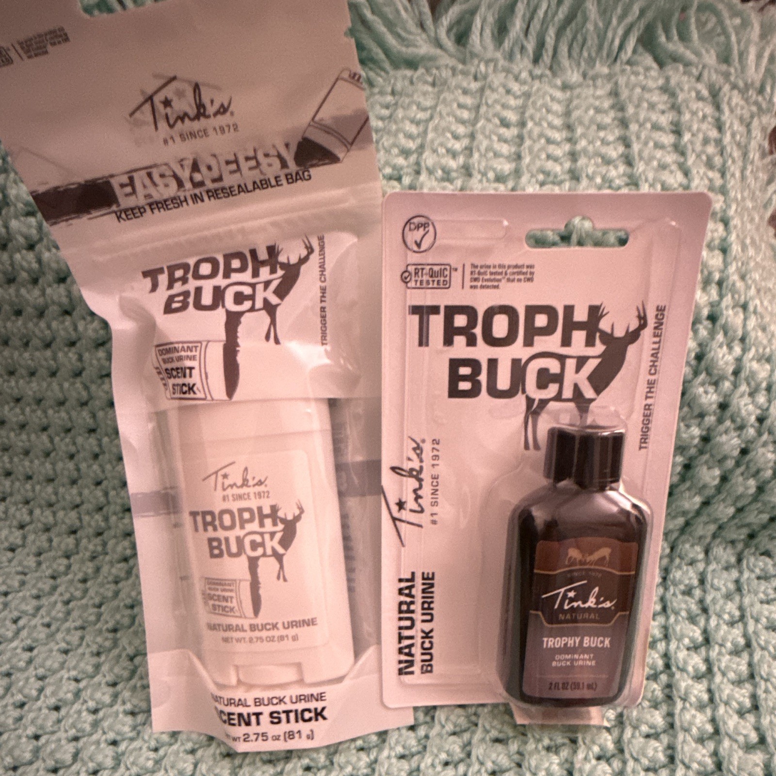 Tink's Trophy Buck Deer Lure/Attractant 2fl oz Urine + 2.75oz Stick Bag