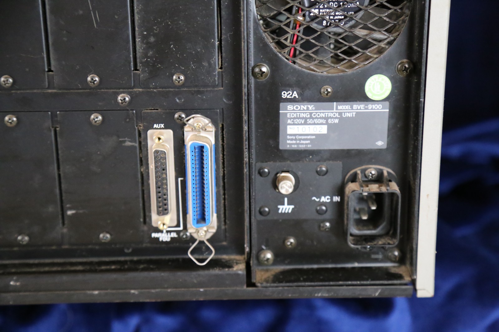 Sony BVE-9100 Editing System includes Software; used with BVH-2000 & other VTR's