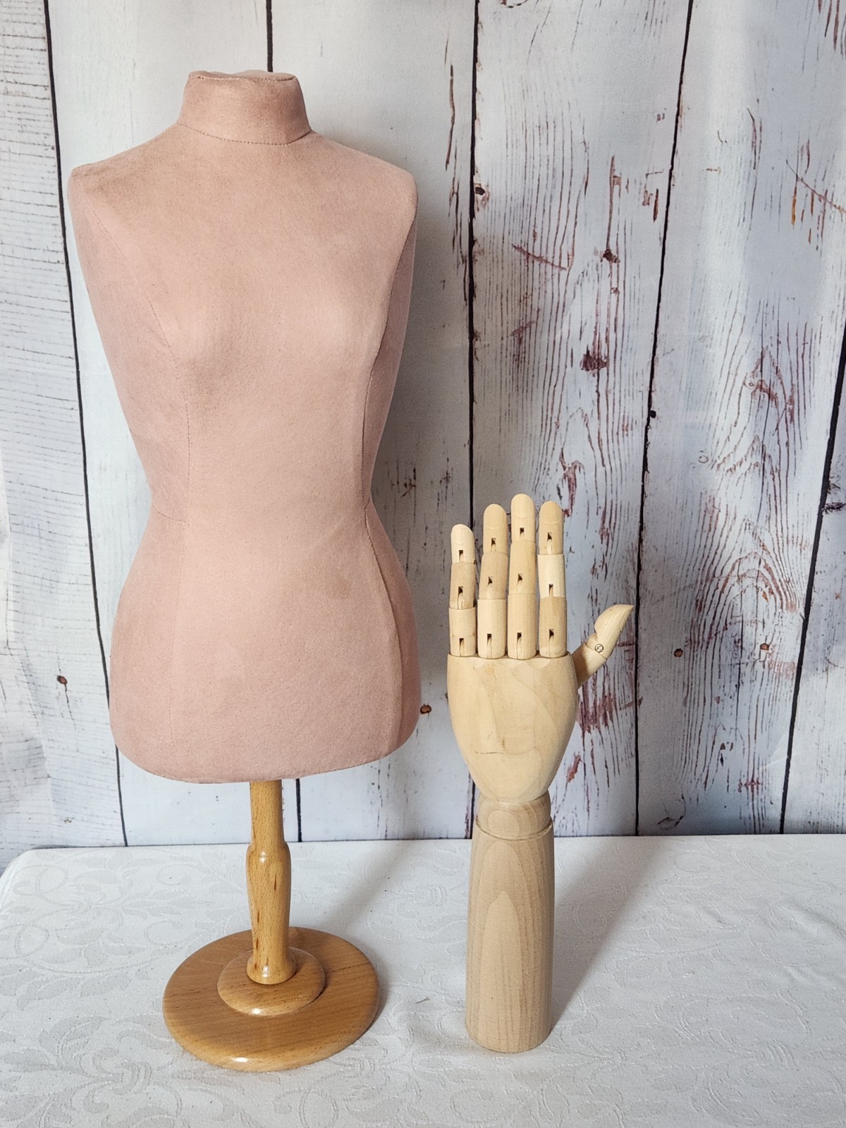 Mini mannequin stand .Hand jewelry display stand .