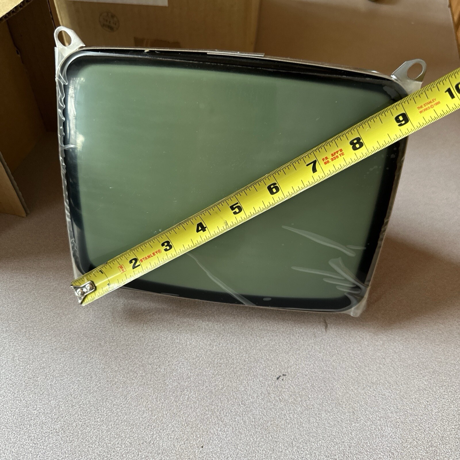 NEW Old Stock  9” CRT Tube Toshiba E2759B40-ht Lr30477  E64257 9E33 High Vacuum