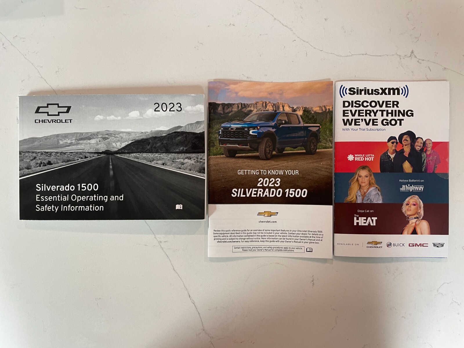 2023 Chevy Silverado 1500 Essential Operating and Safety Info Owners Manual