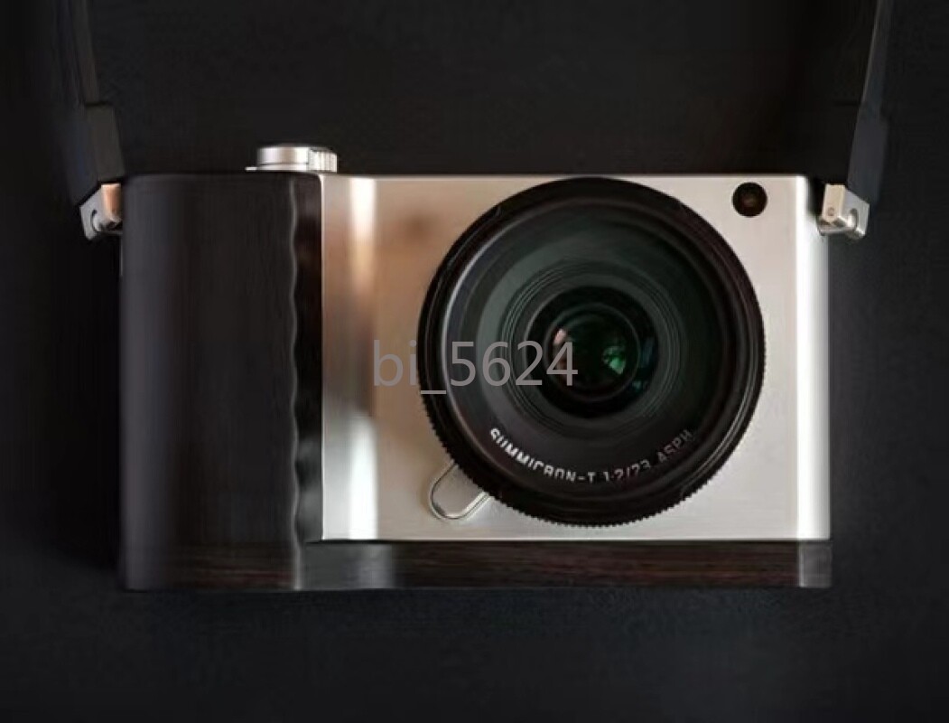 Handmade Ebony Wooden Hand Grip L Base Plate Holder for Leica T TL TL2 Camera