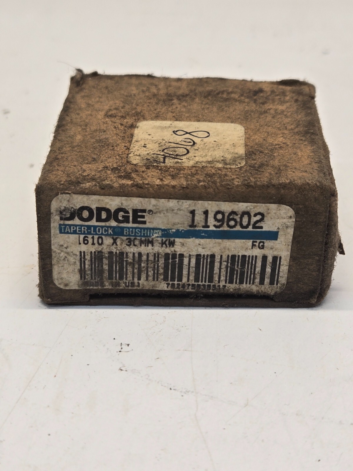 Dodge 119602 1610 X 30mm KW Taper-Lock Bushing 30mm Keyed Bore NEW IN BOX l9