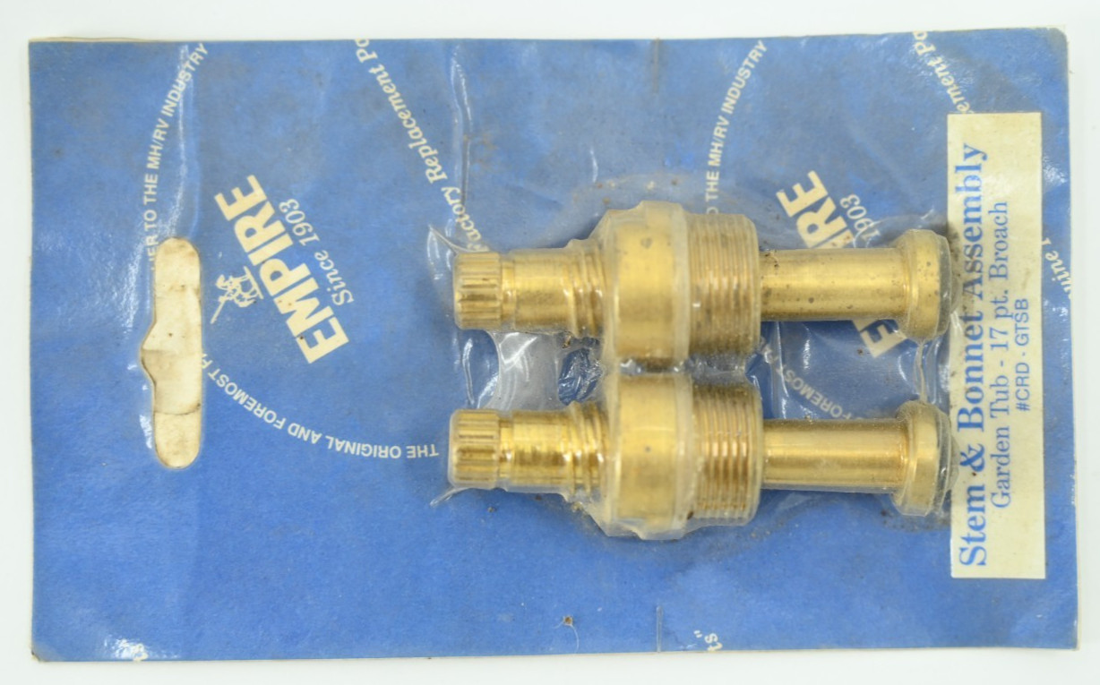 Empire Stem and Bonnet Assembly Garden Tub 17pt Broach CRD-GTSB