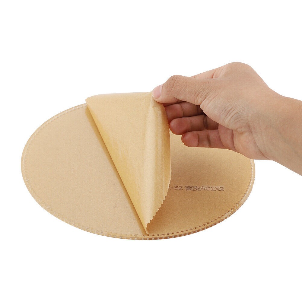 Leather Craft Clear Acrylic Shoulder Bag Round Bag Pattern Stencil Template DIY