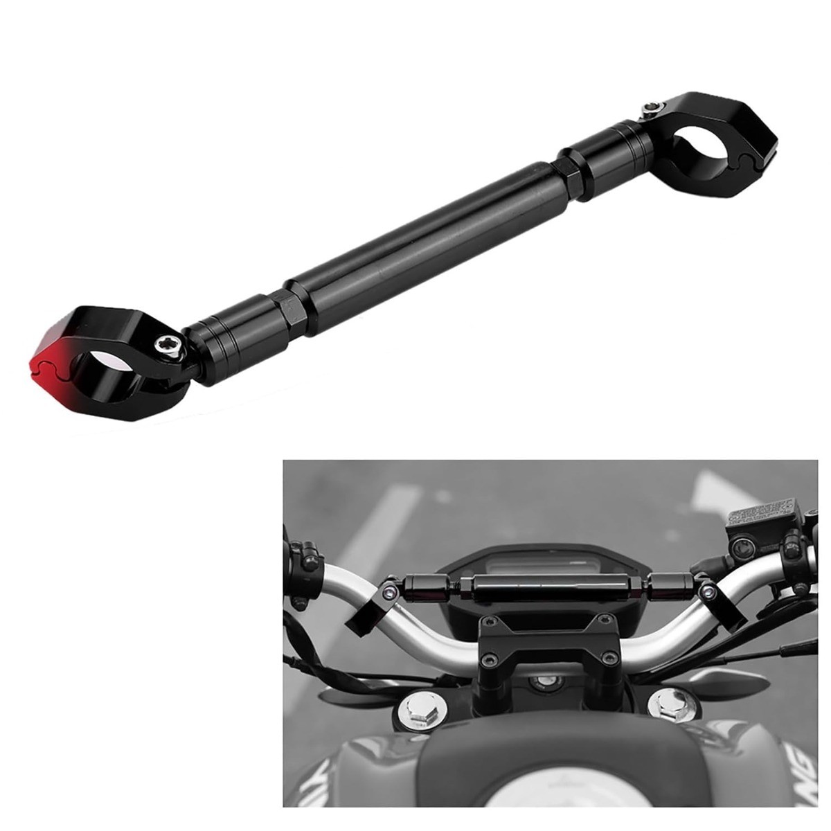 Motorcycle Modified Dragon Head Handlebar Crossbar Multifunctional Balance Brack