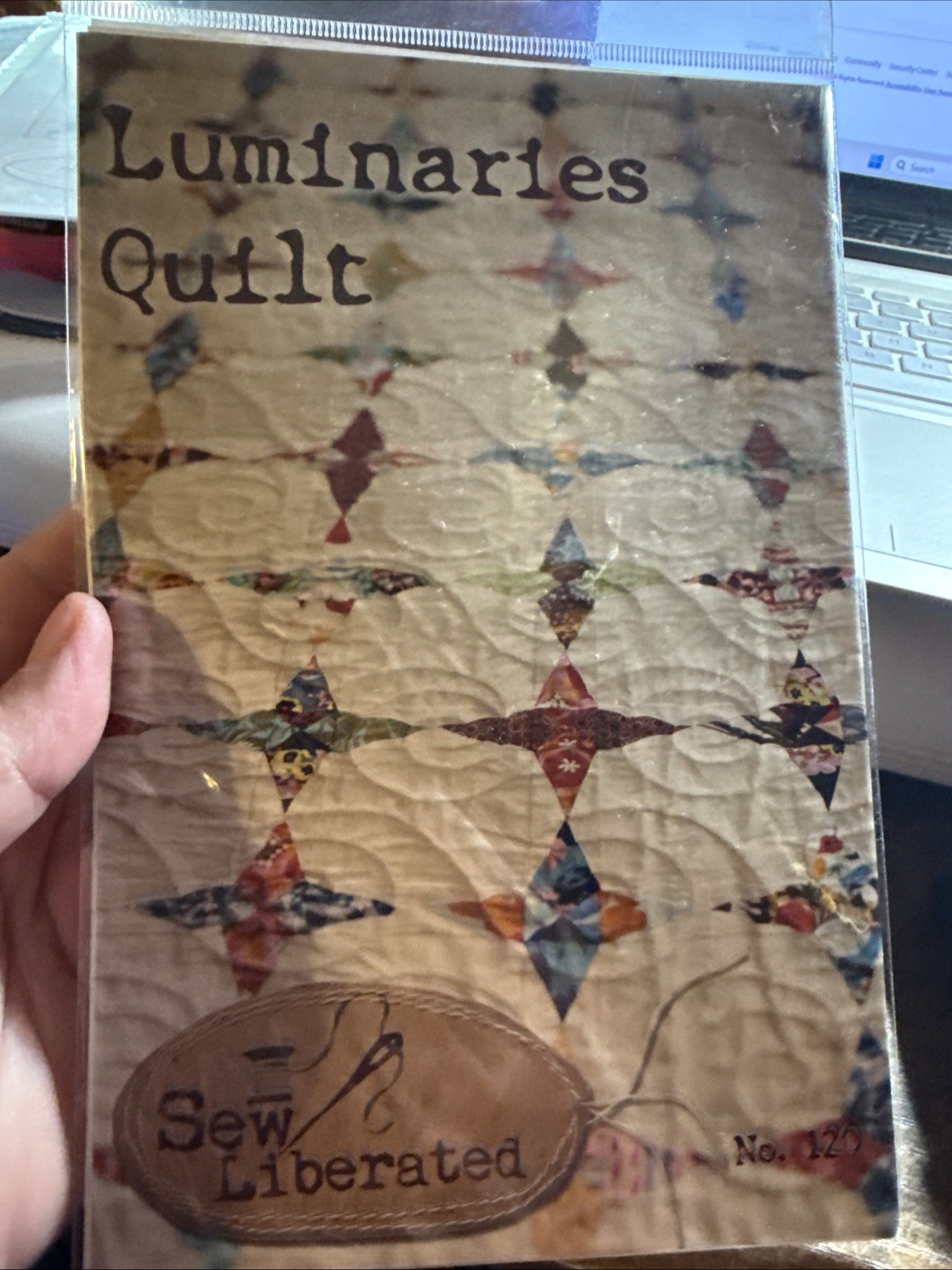 Sew Liberated No. 120 "Luminaries Quilt" Sizes crib-King Pattern