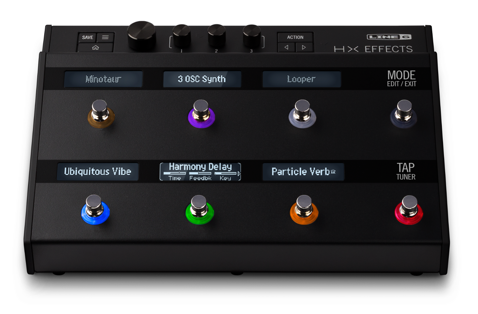 Open Box Line 6 HX Effects Guitar Multi Effects Processor Pedal